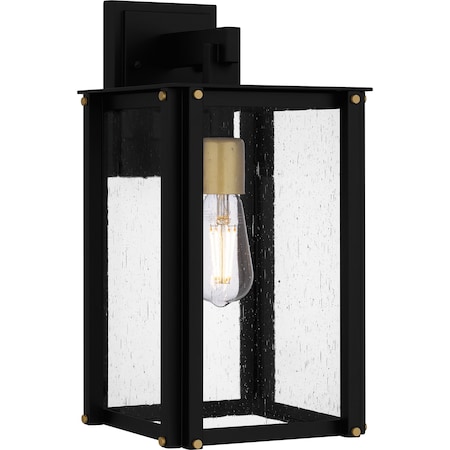 Quoizel Robbins Outdoor Wall 1 Light Matte Black ROB8408MBK